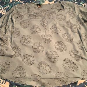 Sheer Skull Shirt Torrid